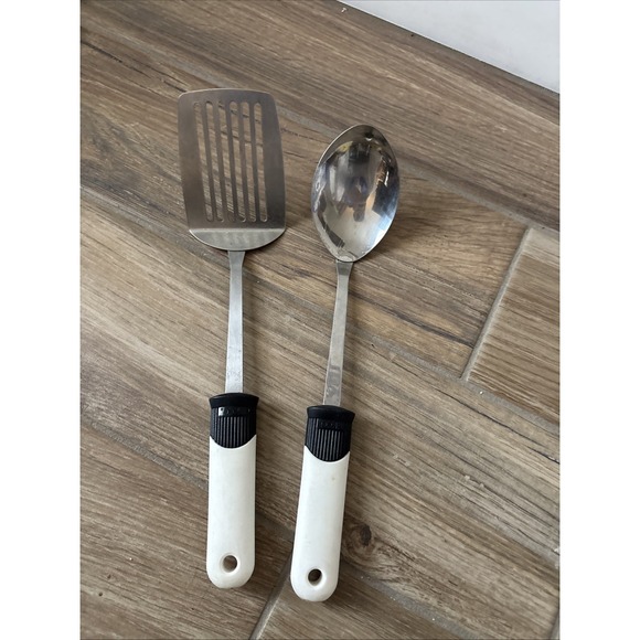 Ekco Other - 2 Vintage EKCO Kitchen Utensils Black Handles Grandma Core
